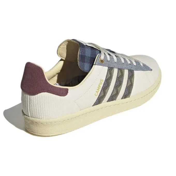 Adidas Campus 80S Schuhe „Wonder White Orbit Green“